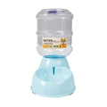 Automatic 3.8L Water Feeder Pet Dog Cat Puppy Dispenser Feeder Bowl Bottle - Blue V528-9360312113449