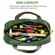 S/M/L Waterproof Tool Bag Portable Storage Toolkit Hand Heavy Case Canvas Duty - S(30*12*18CM) V528-9360312117324