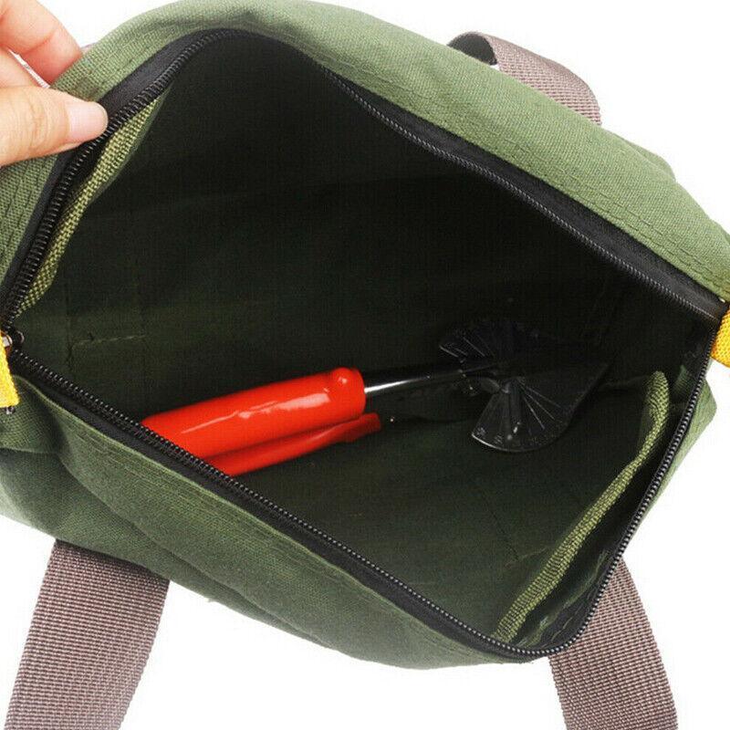 S/M/L Waterproof Tool Bag Portable Storage Toolkit Hand Heavy Case Canvas Duty - S(30*12*18CM) V528-9360312117324