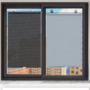 Black Roller Blinds Suction Cup Sunshade Blackout Curtains Car Home Window Curtains - 40 X 125 CM V528-9360312118635