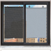 Silver Roller Blinds Suction Cup Sunshade Blackout Curtains Car Home Window Curtains - 58 X 125 CM V528-9360312118666