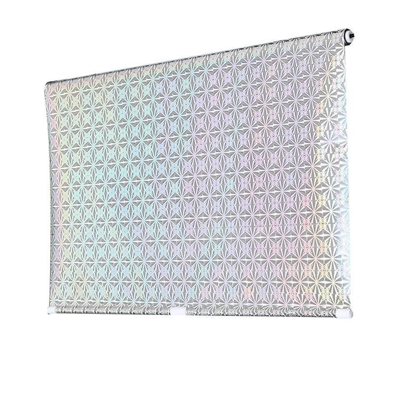 Silver Roller Blinds Suction Cup Sunshade Blackout Curtains Car Home Window Curtains - 50 X 125 CM V528-9360312118680