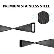 For Fitbit Versa 2 Lite Watch Band Strap Sports Metal Wristband Replacement Large - Silver Versa/Versa 2/Lite V528-9360312125190