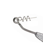 Weedless Jighead Hook Swimbait Worm Fishing Lure Wide Gap Single Barbed Spinner - 2/0# V528-9360312126876