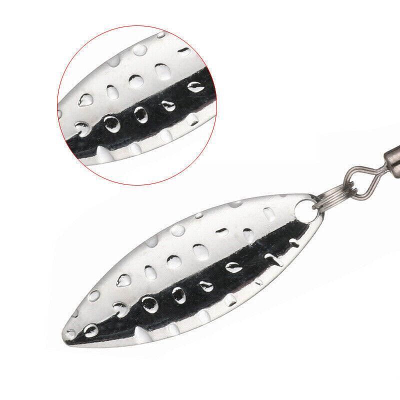 Weedless Jighead Hook Swimbait Worm Fishing Lure Wide Gap Single Barbed Spinner - 2/0# V528-9360312126876