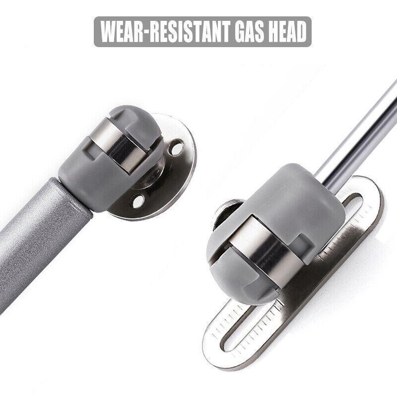 4PCS 60N Gas Strut Kitchen Cabinet Cupboard Door Hinges Stays - Black V528-9360312128207