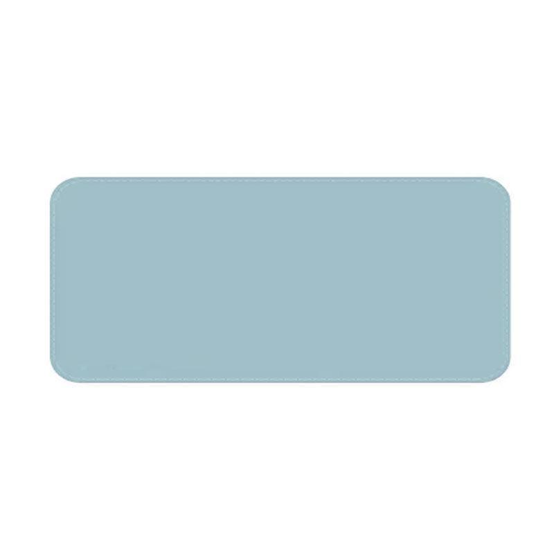 60*30Cm Leather Mouse Pad Gaming Waterproof Mousepad Desk Mat Anti-Slip Rubber - Light Blue V528-9360312129310