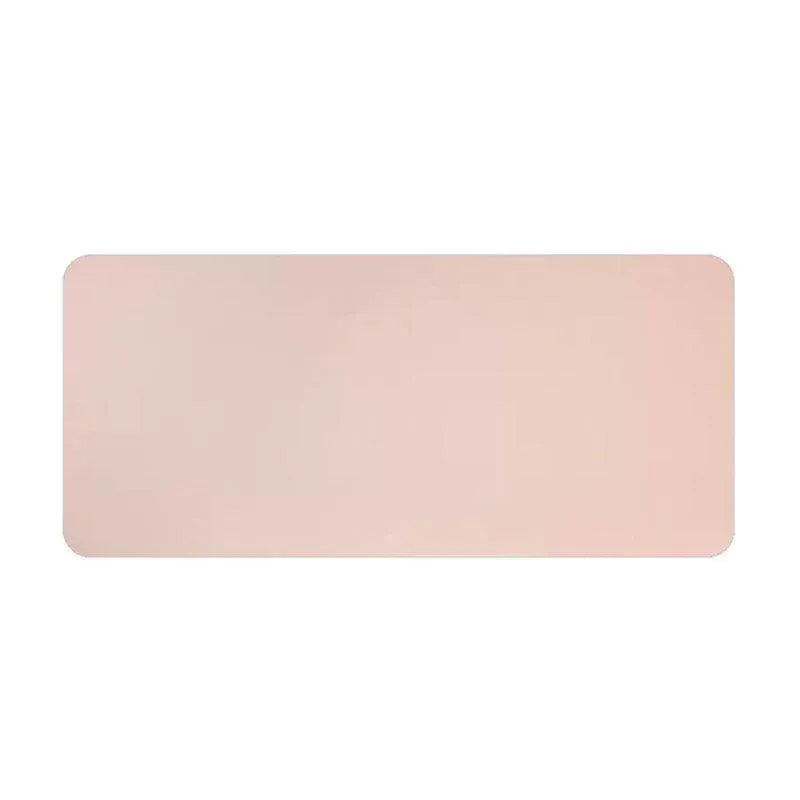 Large Leather Gaming Mouse Pad Waterproof Desk Keyboard Mat 120 x 60cm - Pink V528-9360312129464