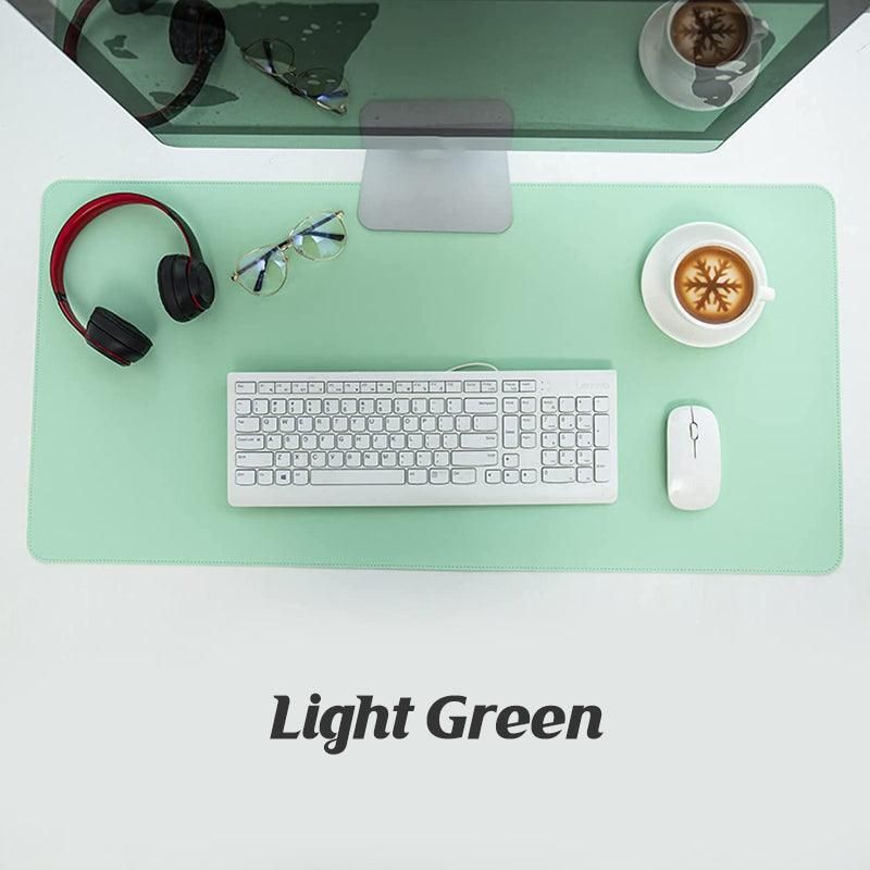 Large Leather Gaming Mouse Pad Waterproof Desk Keyboard Mat 120 x 60cm - Pink V528-9360312129464