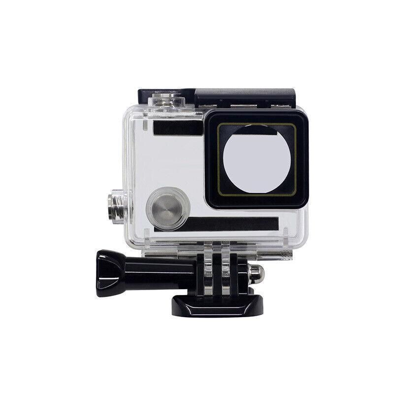 Waterproof Housing Case for GoPro Hero 3 Plus 4 Clear Protective Diving Shell - For GoPro Hero 3+ V528-9360312129860