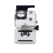 Waterproof Housing Case for GoPro Hero 3 Plus 4 Clear Protective Diving Shell - For GoPro Hero 3+ V528-9360312129860