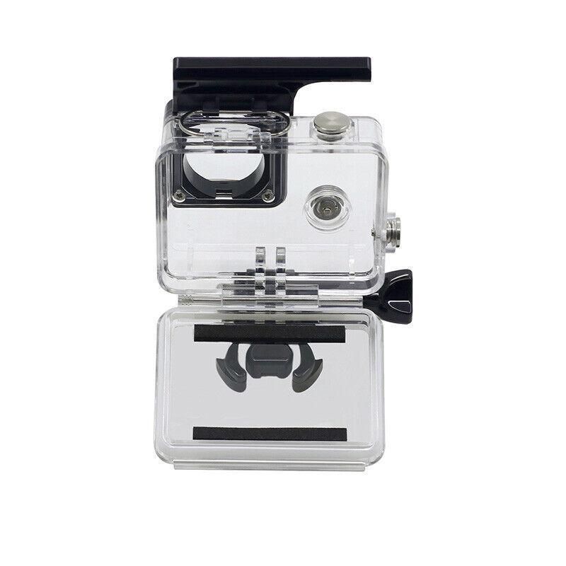 Waterproof Housing Case for GoPro Hero 3 Plus 4 Clear Protective Diving Shell - For GoPro Hero 3+ V528-9360312129860