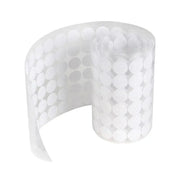 Hook and Loop Sticky Self Adhesive Dots Coins Circles Tape Black White 15mm - Black V528-9360312133232
