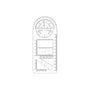 Multifunctional Geometric Ruler Student Mathematics Drawing Tools School Office - Clear-Primary School V528-9360312136219