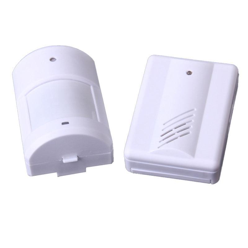 Restaurant Shop Door Entry Wireless Pir Motion Sensor Door Chime Door Bell Alarm - 1 Receiver+2 Sensors V528-9360312139630
