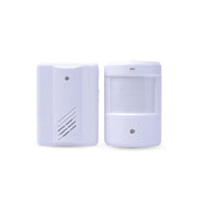 Restaurant Shop Door Entry Wireless Pir Motion Sensor Door Chime Door Bell Alarm - 1 Receiver+2 Sensors V528-9360312139630