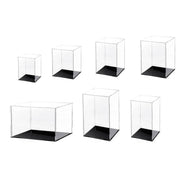 Acrylic Display Case Clear Box Dustproof Large Self-Install Cars Trucks - 17.3x12.5x24.7CM V528-9360312139906