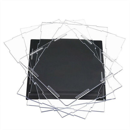 Acrylic Display Case Clear Box Dustproof Large Self-Install Cars Trucks - 17.3x12.5x24.7CM V528-9360312139906