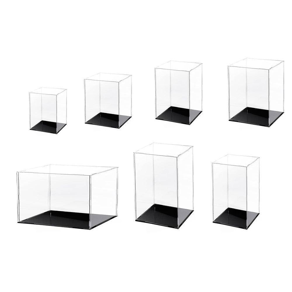Acrylic Display Case Clear Box Dustproof Large Self-Install Cars Trucks - 18.3x14.4x37.2CM V528-9360312139920