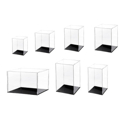 Acrylic Display Case Clear Box Dustproof Large Self-Install Cars Trucks - 18.3x14.4x37.2CM V528-9360312139920