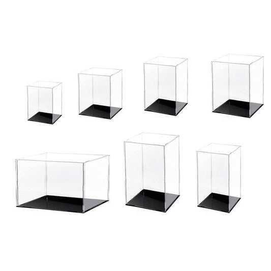 Acrylic Display Case Clear Box Dustproof Large Self-Install Cars Trucks - 18.3x14.4x37.2CM V528-9360312139920