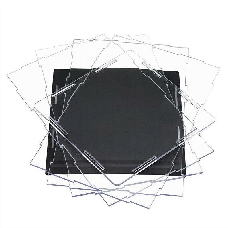 Acrylic Display Case Clear Box Dustproof Large Self-Install Cars Trucks - 18.3x14.4x37.2CM V528-9360312139920
