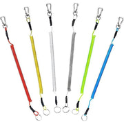 6X Fishing Lanyards Boating Ropes Kayak Secure Pliers Lip Grips Tackle Fish Tool - Black V528-9360312143538