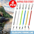 6X Fishing Lanyards Boating Ropes Kayak Secure Pliers Lip Grips Tackle Fish Tool - Multicoloured V528-9360312143545