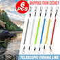 6X Fishing Lanyards Boating Ropes Kayak Secure Pliers Lip Grips Tackle Fish Tool - Multicoloured V528-9360312143545