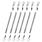 6X Fishing Lanyards Boating Ropes Kayak Secure Pliers Lip Grips Tackle Fish Tool - Multicoloured V528-9360312143545