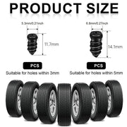 20PCS Vacuum Tyre Repair Nail Set Tire Repair Rubber Nail Tools For Car V528-9360312149226