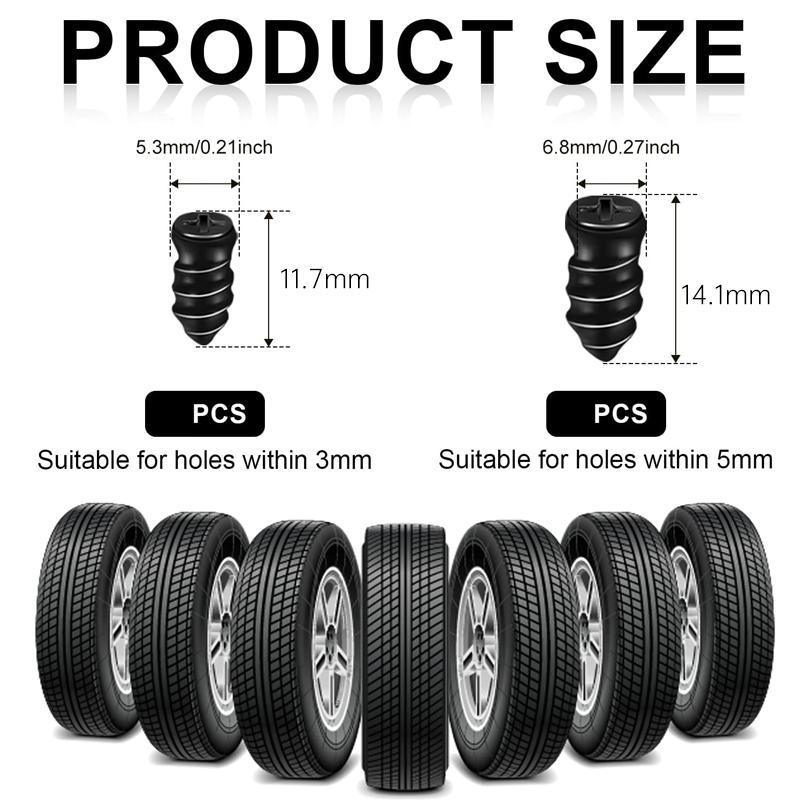 20PCS Vacuum Tyre Repair Nail Set Tire Repair Rubber Nail Tools For Car V528-9360312149226