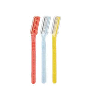 3 Pcs Facial Razors Eyebrow Razor Shave Hair & Exfoliate Face Shaver Ladies Tool V528-9360312153742