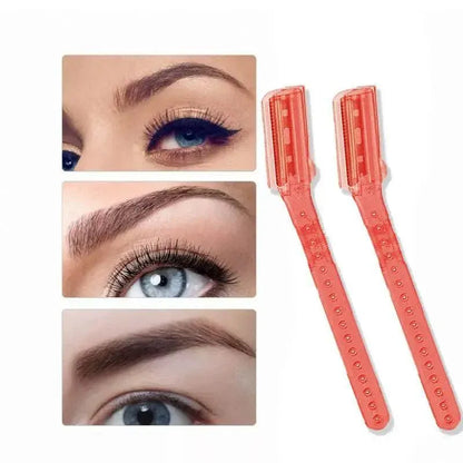 3 Pcs Facial Razors Eyebrow Razor Shave Hair & Exfoliate Face Shaver Ladies Tool V528-9360312153742