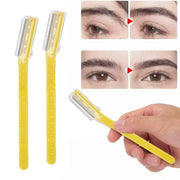 3 Pcs Facial Razors Eyebrow Razor Shave Hair & Exfoliate Face Shaver Ladies Tool V528-9360312153742