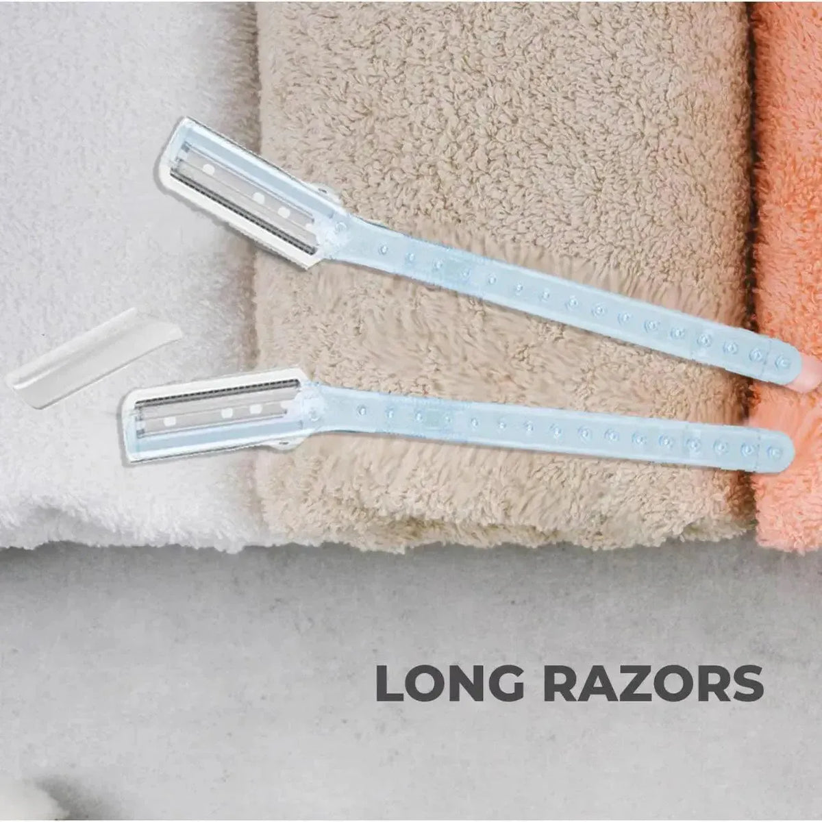 3 Pcs Facial Razors Eyebrow Razor Shave Hair & Exfoliate Face Shaver Ladies Tool V528-9360312153742
