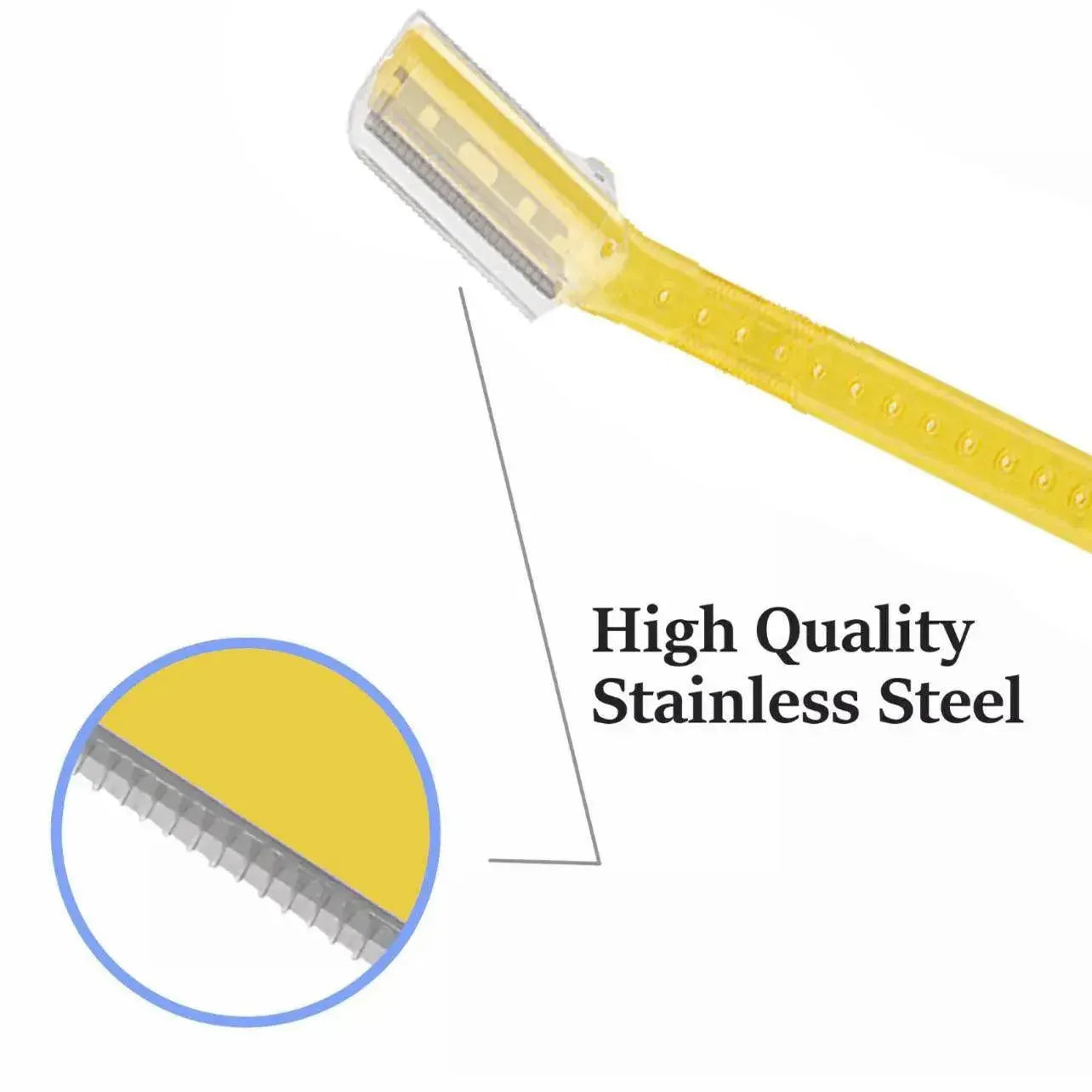 3 Pcs Facial Razors Eyebrow Razor Shave Hair & Exfoliate Face Shaver Ladies Tool V528-9360312153742