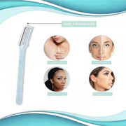 3 Pcs Facial Razors Eyebrow Razor Shave Hair & Exfoliate Face Shaver Ladies Tool V528-9360312153742