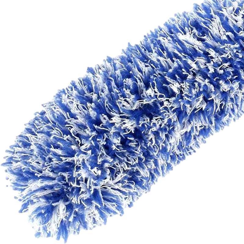 Car Wheel Cleaning Brush Tool Alloy Soft Bristle - Blue+White V528-9360312175690