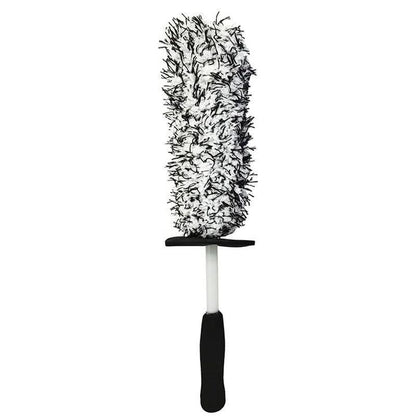 Car Wheel Cleaning Brush Tool Alloy Soft Bristle - Blue+White V528-9360312175690