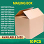 3-Layer Mailing Box Carton Small Medium Large Cardboard Parcel Boxes - Carton - 228x130x160mm V528-9360312176598