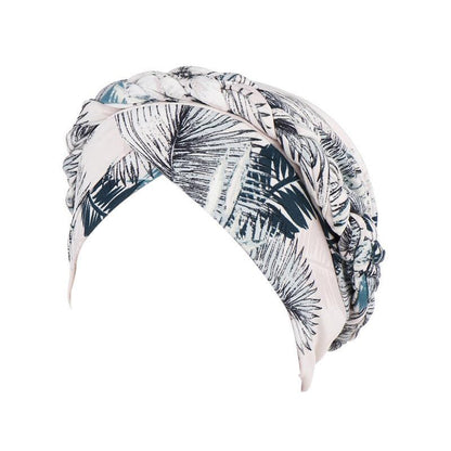 Women Floral Turban Head Wrap Cap Comfortable Chemo Headscarf Headwear - Pink V528-9360312180458