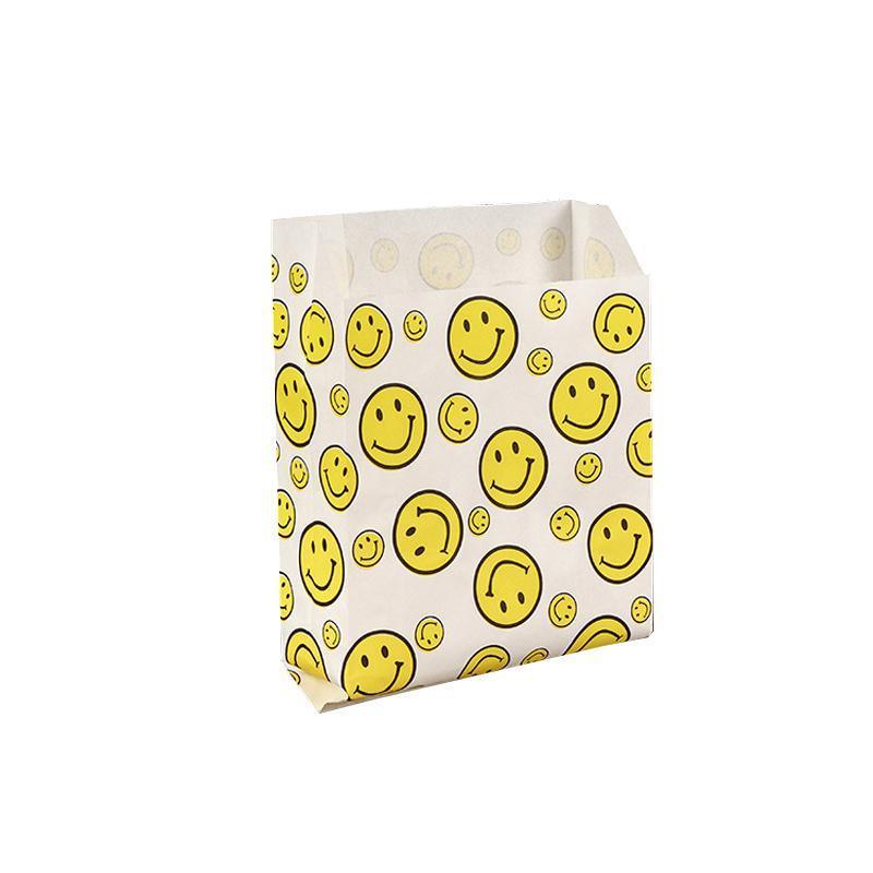 1000PCS Oil-proof Takeaway Paper Bags for Premium Takeout Supply - White-16*11*4cm V528-9360312191973