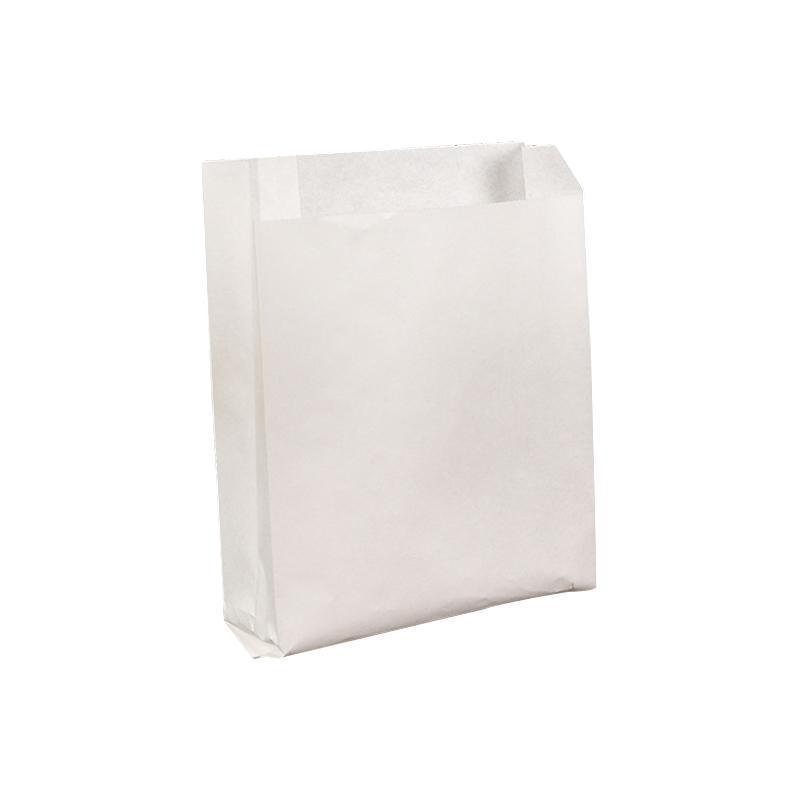 1000PCS Oil-proof Takeaway Paper Bags for Premium Takeout Supply - Smiling faces-23*13*7cm V528-9360312192017
