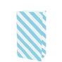 100X Colourful Plaid Kraft Paper Bag Candy Cookie Snack Cake Gift Bags 9X6X18cm - Blue V528-9360312196367