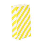 100X Colourful Plaid Kraft Paper Bag Candy Cookie Snack Cake Gift Bags 9X6X18cm - Blue V528-9360312196367