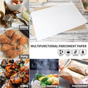 High Temperature Resistant Household Baking Paper Baking Sheet Cloth Non-Stick - White 40*60CM V528-9360312199634