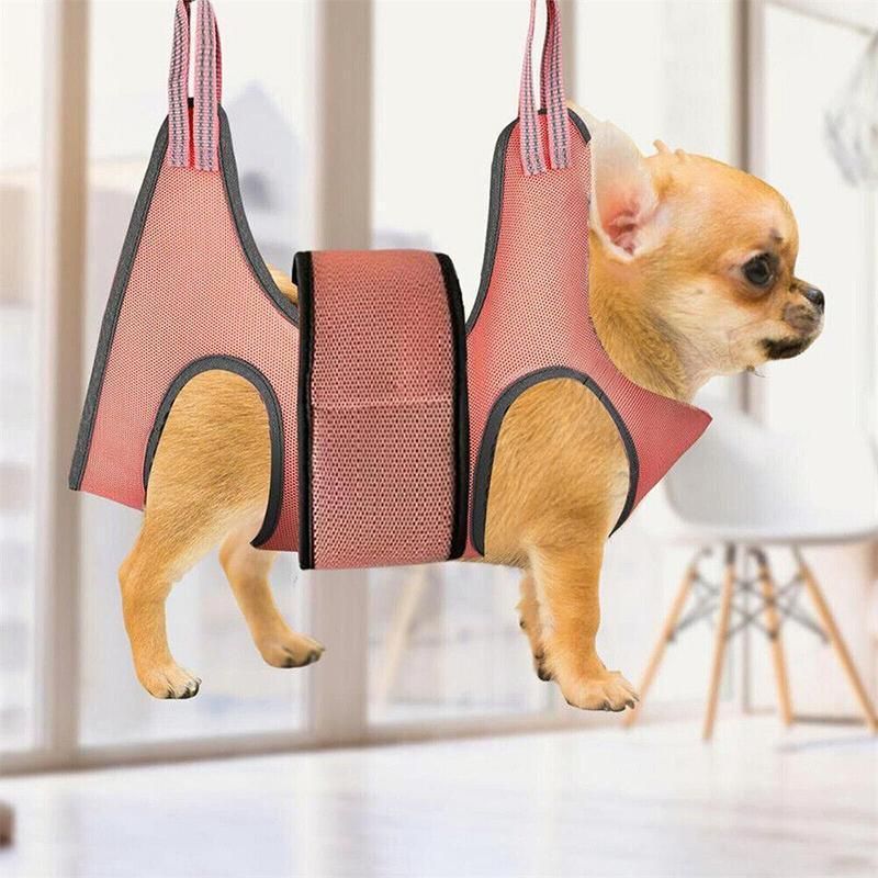 Small Pet Grooming Sling Hammock Dog Cat Restraint Bag Trimming Light Green - S V528-9360312204048