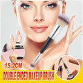 Double Ended Makeup Brush Liquid Foundation Powder Eyeshadow Cosmetic Brush Tool V528-9360312204284