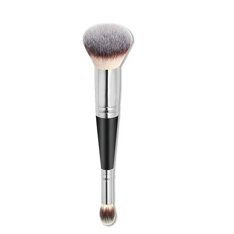 Double Ended Makeup Brush Liquid Foundation Powder Eyeshadow Cosmetic Brush Tool V528-9360312204284